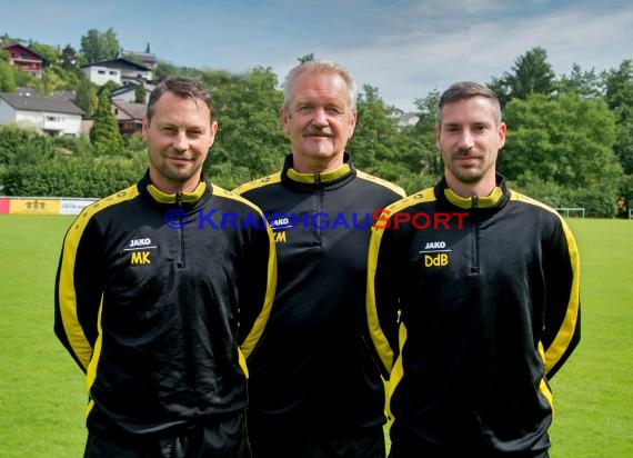 Saison 2018/19 SV Tiefenbach Mannschaftsfoto 05.07.2018 (© Kraichgausport / Loerz)